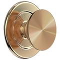 PopSockets Round MagSafe PopGrip Expanding Stand & Grip - Aluminum Radial Gold