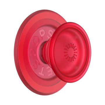PopSockets Round MagSafe PopGrip Expanding Stand & Grip - Blanchette Red