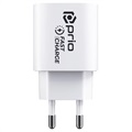 Prio Fast Charge USB -C Wall Charger - 20W - White