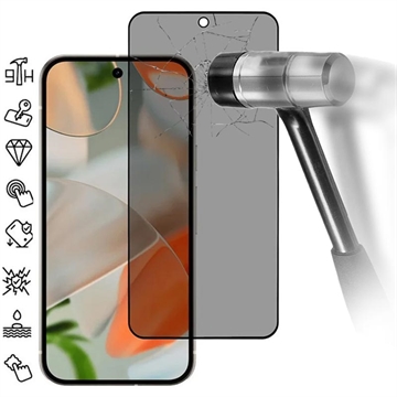 Ochranné Tvrzené Sklo Google Pixel 10 Pro XL Privacy Full Cover – Černý Okraj