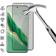 Honor Magic6 Full Cover Ochranné Tvrzené Sklo Privacy - Černý Okraj