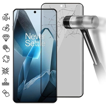 Ochranné Tvrzené Sklo OnePlus 13 Privacy Full Cover – Černý Okraj
