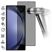 Samsung Galaxy Z Fold6 Full Cover Ochranné Tvrzené Sklo Privacy - Černý Okraj