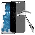 Ochranné Tvrzené Sklo iPhone 14 Pro Max Privacy Full Cover - Černý Okraj