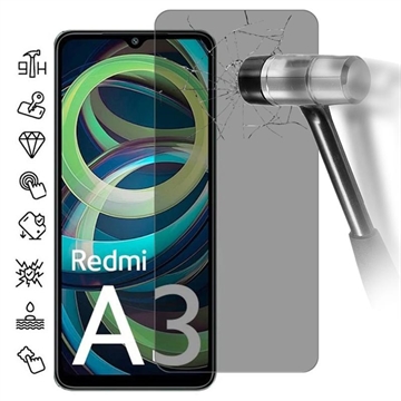 Ochranné tvrzené sklo Xiaomi Redmi A3 Privacy