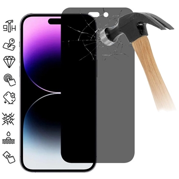 iPhone 16 Plus Privacy Tempered Glass Screen Protector