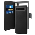 Puro 2-in-1 Magnetic Google Pixel 6a peněženka-černá