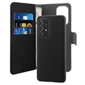 Puro 2-in-1 Samsung Galaxy A53 5G Magnetická peněženka-černá
