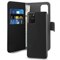 Puro 2-in-1 Magnetic Samsung Galaxy S10 Lite Wallet Case-černá