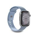 Apple Watch Series Ultra 2/Ultra/9/8/SE (2022)/7/SE/6/5/4/3/2/1 Puro Icon Silikonové pásmo - 45 mm/44 mm/42 mm - Světle modrá