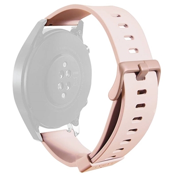 Univerzální silikonový řemínek Puro Icon Smartwatch - 22 mm - růžový
