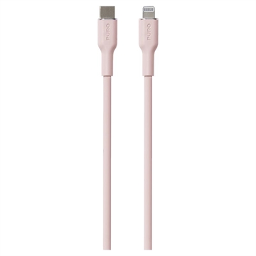 Puro Icon Soft USB-C / Lightning kabel - 1,5 m - růžový