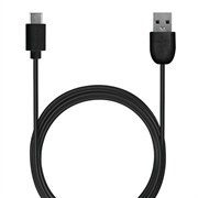 Nabíjecí a synchronizační kabel Puro USB-A / USB-C - 1 m, 2A - černý