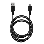 Nabíjecí a synchronizační kabel Puro USB-A / USB-C - 2 m - černý