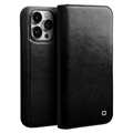 Qialino Classic iPhone 14 Plus Wallet Leather Case