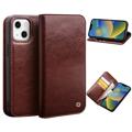 Qialino Classic iPhone 14 Wallet Leather Case