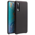 Qialino Premium Huawei P30 Leather Case - černá