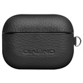 Qialino Premium AirPods Pro Leather Case - černá