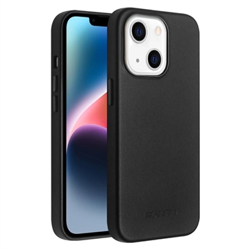 Qialino Premium Mag iPhone 14 Plus Kožené Pouzdro