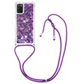 Série Quicksand Samsung Galaxy A03S TPU Case - Purple
