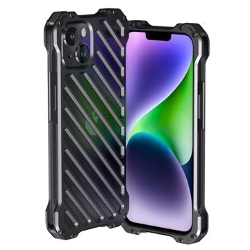 R-Just RJ-50 iPhone 14 Plus Pouzdro z Hliníkové Slitiny - Černé