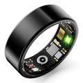 R11M Stylish Smart Ring - Size: 11/20.6mm - Black