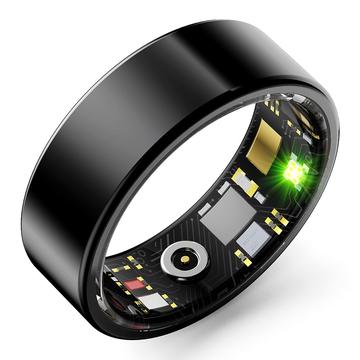 R11M Stylish Smart Ring - Size: 11/20.6mm - Black