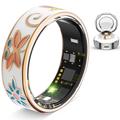 R18 Elegant Enamel Smart Ring - Size: 20.6mm - Colorful