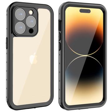 Redpepper Pro iPhone 14 Pro Max Vodotěsná Pouzdra - Černá