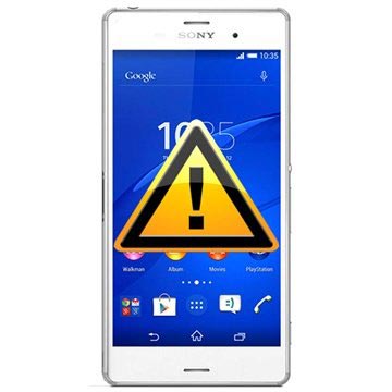 Oprava krytu baterie Sony Xperia Z3 - bílá