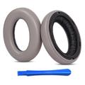 Replacement Earpads for Sennheiser Momentum 4 - with Installation Tool - Grey