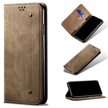 Pouzdro na peněženku Xiaomi 11T/11T Pro Retro Series se Slotem Pro Kartu