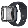 Pouzdro s Ochráncem Obrazovky Rhinestone Decorative Apple Watch Series 9/8/7 - 41mm