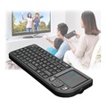 RII X1 Mini Wireless Keyboard s touchpad - černá