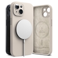 iPhone 15 Ringke Liquid Silicone MagSafe Case - Stone
