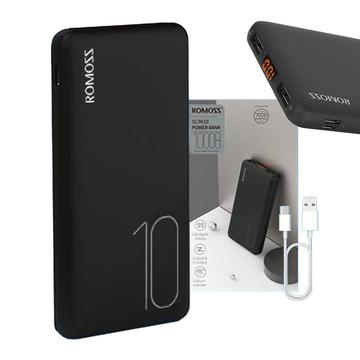 Romoss PSP10 Power Bank 10000mAh - 2xUSB - Black