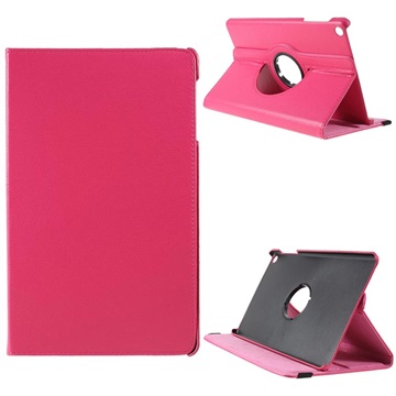 Samsung Galaxy Tab A 10.1 (2019) Rotary Folio pouzdro - Hot Pink