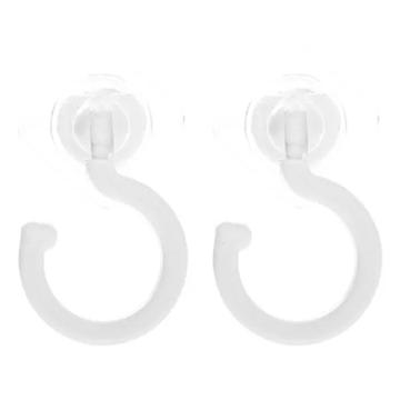 Rotating Adhesive Hanger Hook - 2 Pcs. - White