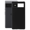 Google Pixel 6 Pro pogumovaný plastový pouzdro - černá