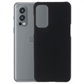 OnePlus Nord 2 5g pogumované plastové pouzdro - černá