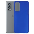 OnePlus Nord 2 5g pogumované plastové pouzdro - modrá