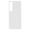 Sony Xperia 1 IV pogumovaný plastový pouzdro - bílá