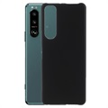 Sony Xperia 5 III pogumované plastové pouzdro - černá