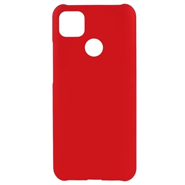 Xiaomi Redmi 9C, Redmi 9C NFC Rubberized Plastic Case - červená