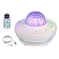 SSL001-C Portable Star-Projector Lamp and Bluetooth Speaker - White