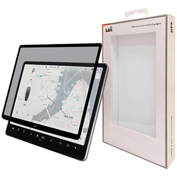 SAII Anti-static Tesla Model X/S 2021 Tempered Glass Screen Protector