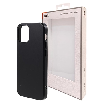 Saii Eco Line iPhone 12 Mini Biodegradable Case - Black