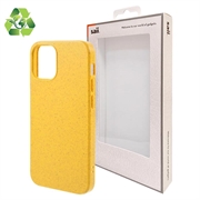 Saii Eco Line iPhone 12/12 Pro Biodegradable Case - žlutá