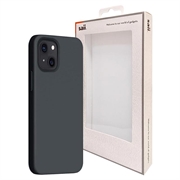 SAII Premium iPhone 13 Mini Liquid Silicone Case - černá