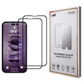 SAII 3D Premium iPhone 14 Tempered Glass Screen Protector - 2 ks.